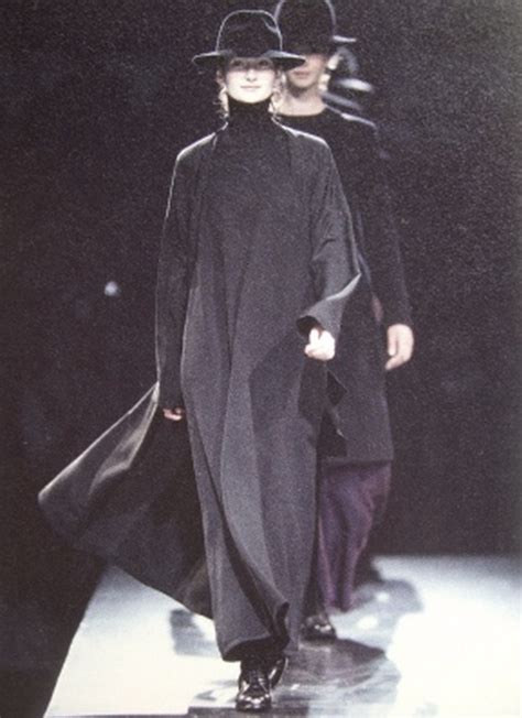 yohji yamamoto first collection 1977.